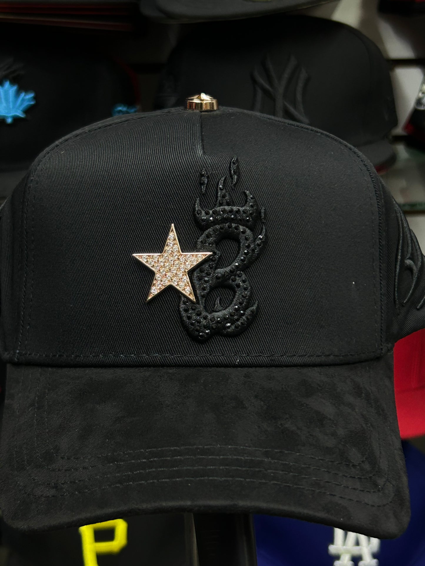 Barbas Hats B Star Rose Gold