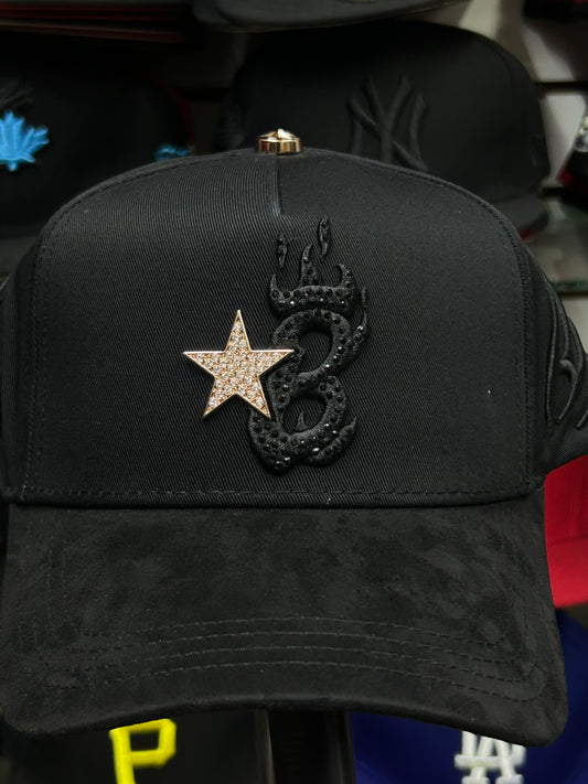 Barbas Hats B Star Rose Gold