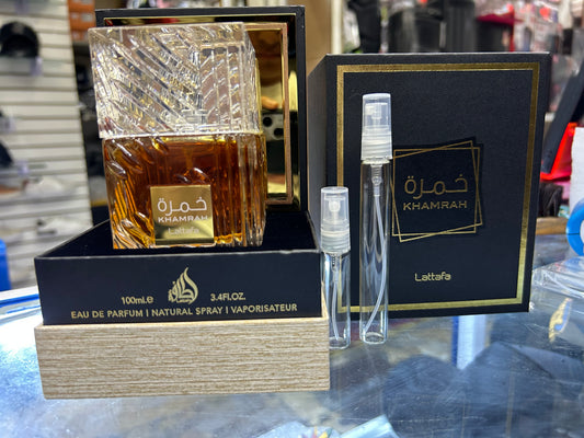 Decant Lattafa Khamrah
