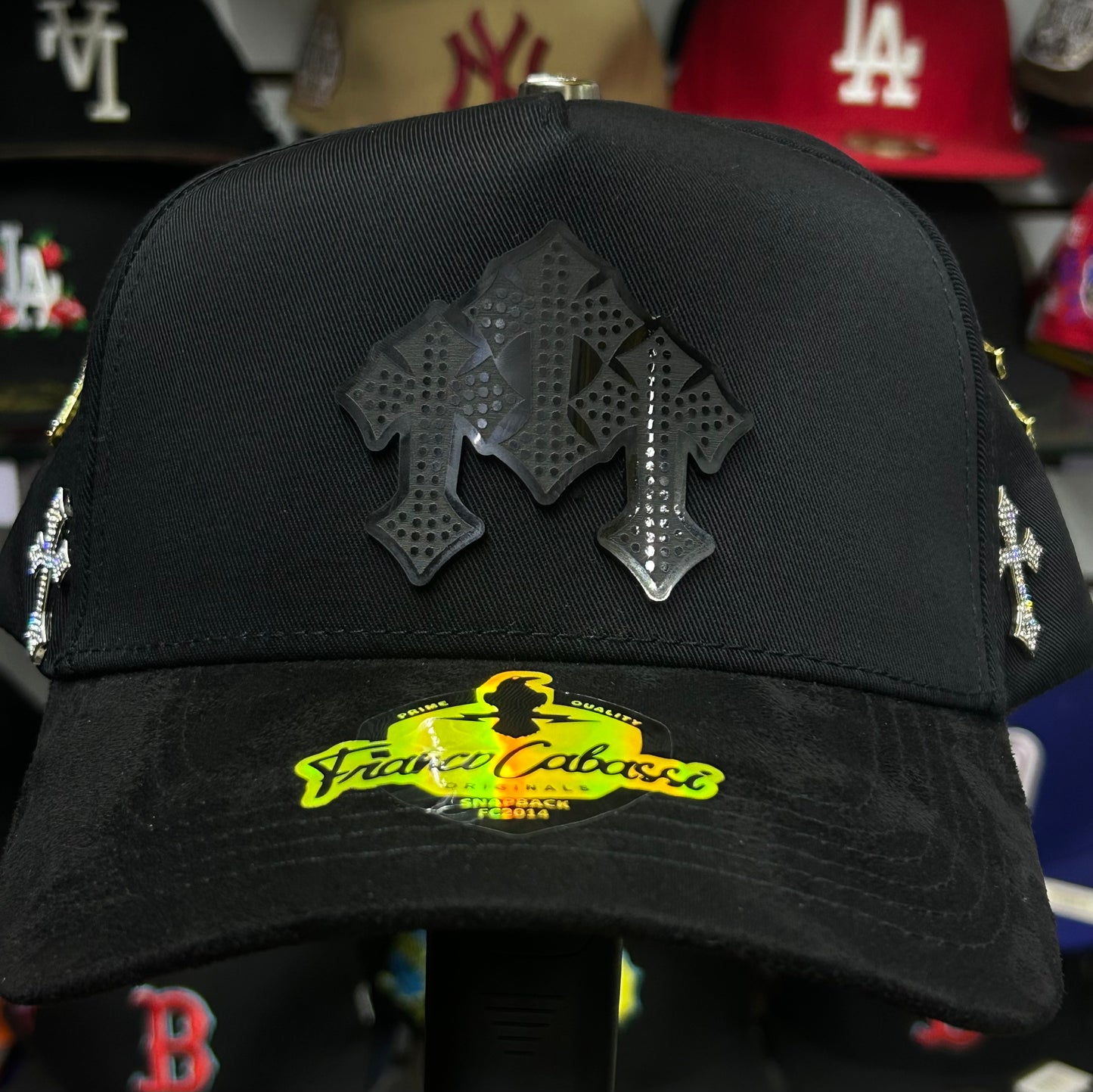 Gorra de placa premium Franco Cabassi chorme