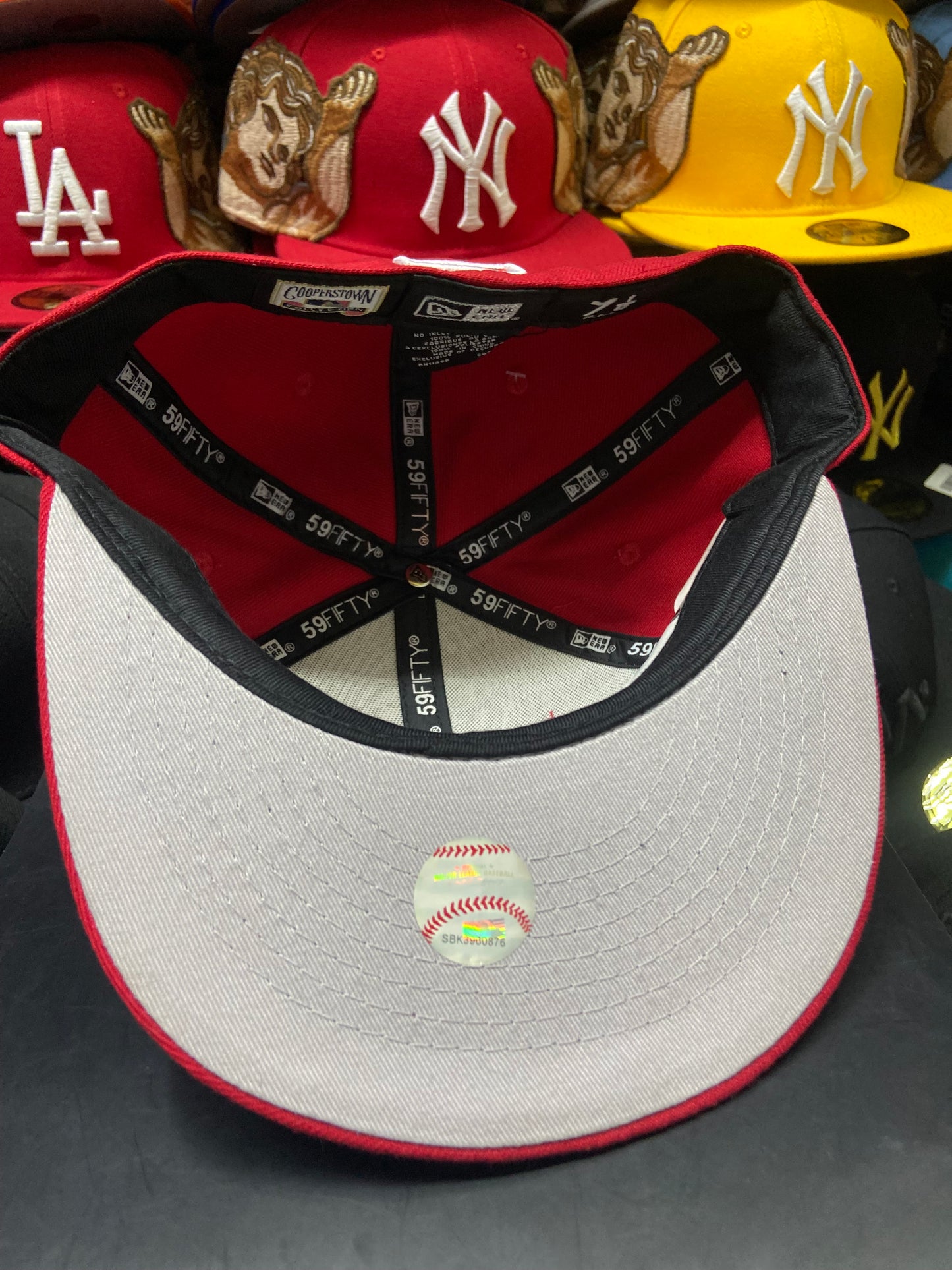 Gorra 59FIFTY NY Yankees Roja 🔥