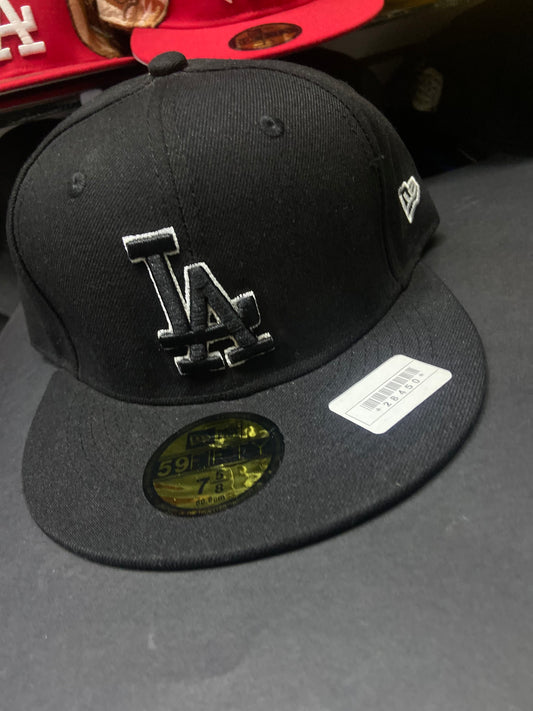 Gorra 59FIFTY Los Angeles Dodgers Negra 🔥