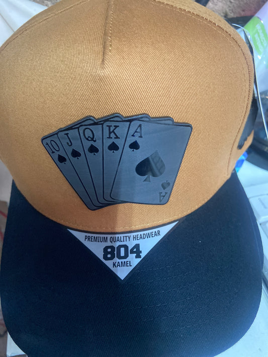 Gorra cartas negras