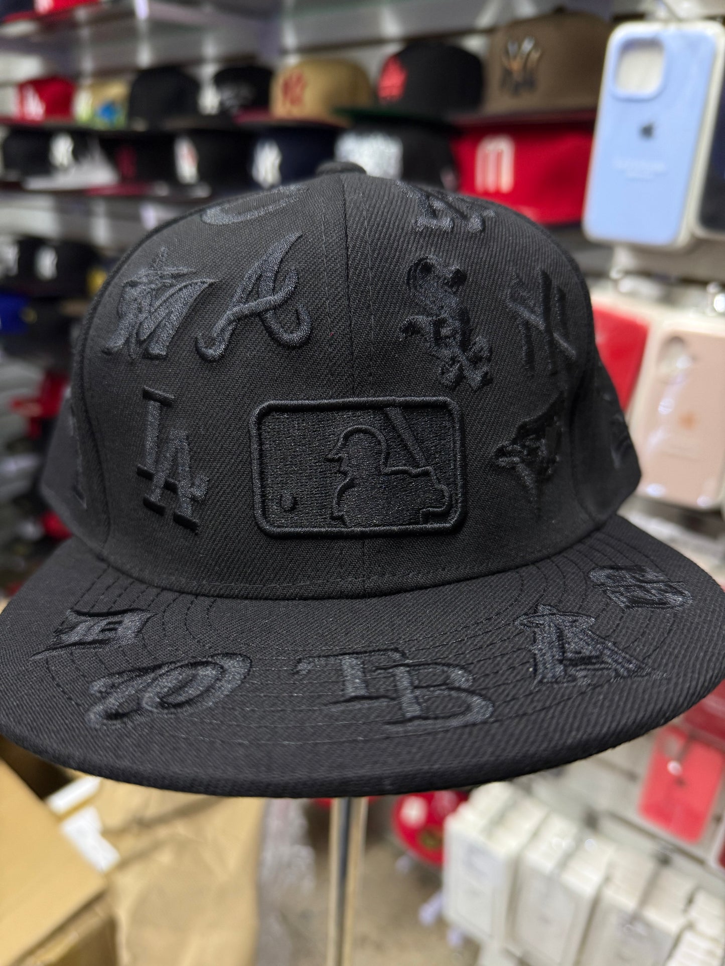 All over total black new era