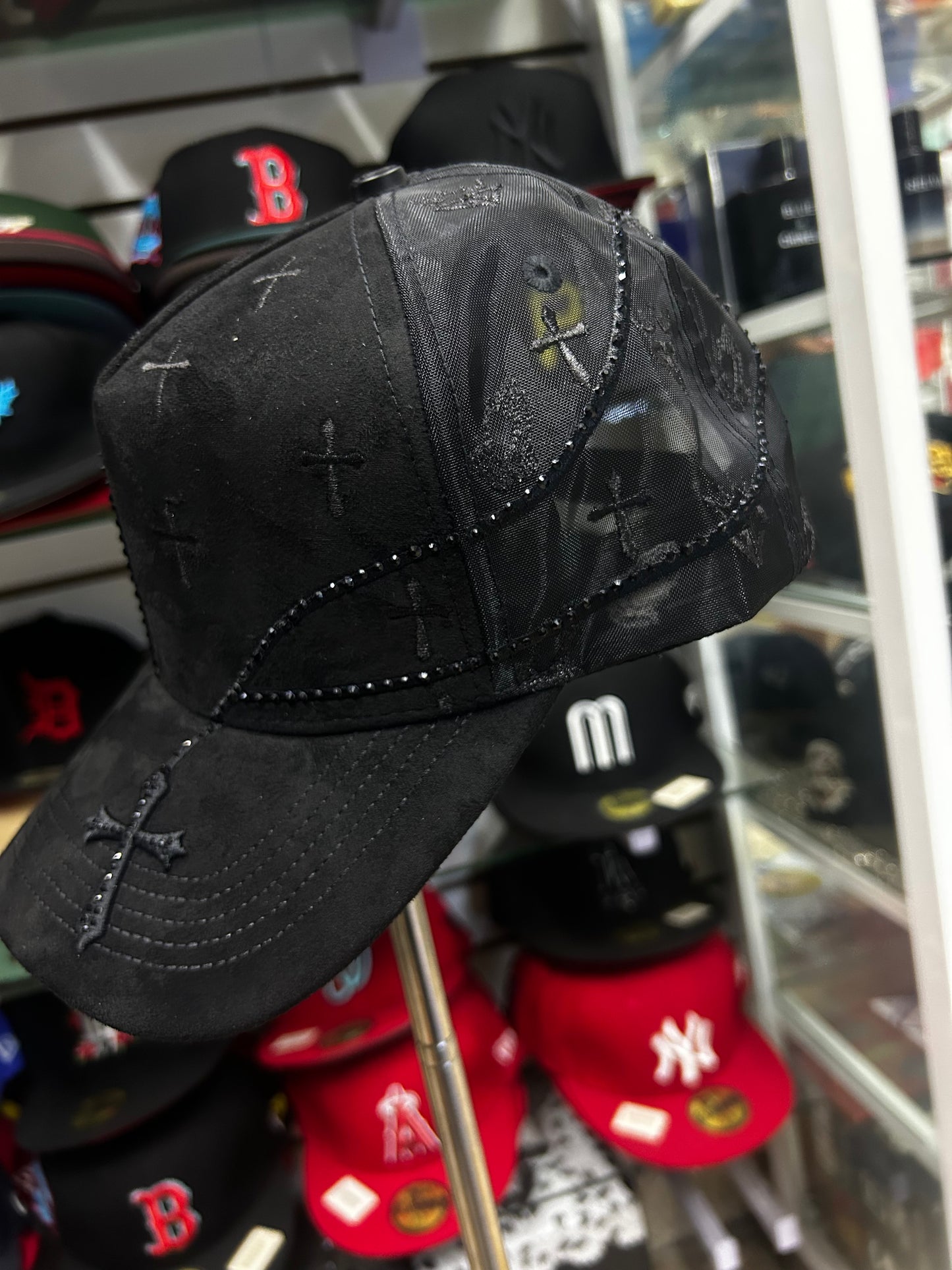 San Judas total black GC hats