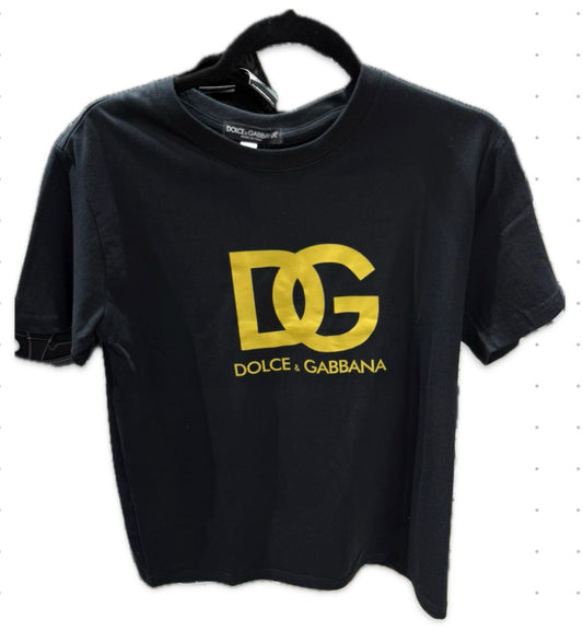 PLAYERA DOLCE & GABBANA LETRAS DORADAS