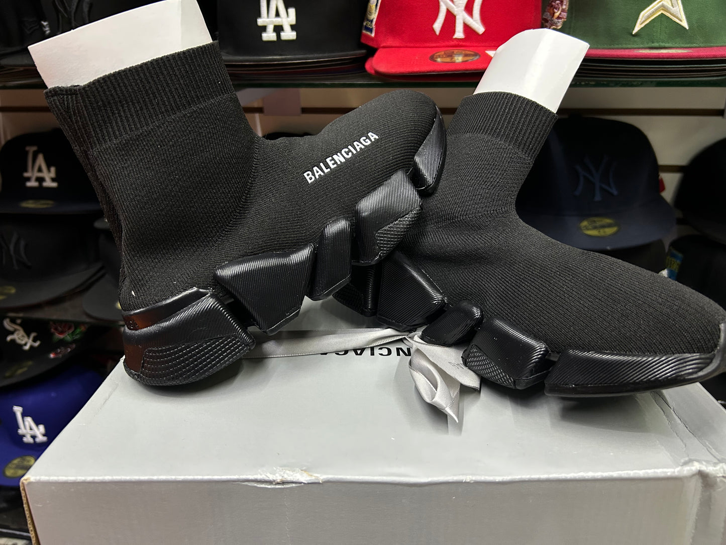 Tenis tipo Balenciaga negro total
