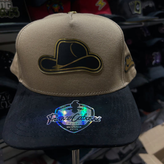 Gorra de placa Sombrero premium Franco Cabassi beige