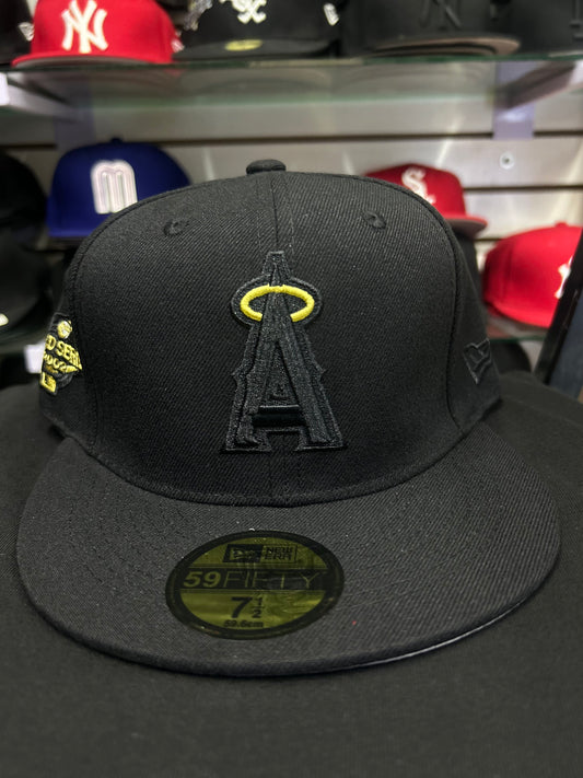 Gorra  59FIFTY  Los Angeles Angels Blackout