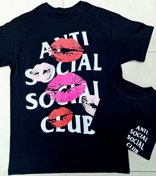 PLAYERA ANTI SOCIAL CLUB KISS