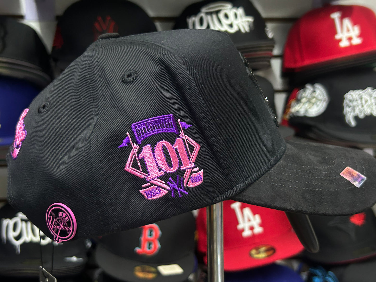 Big Boss NY Crystal Pink Kevin Hats
