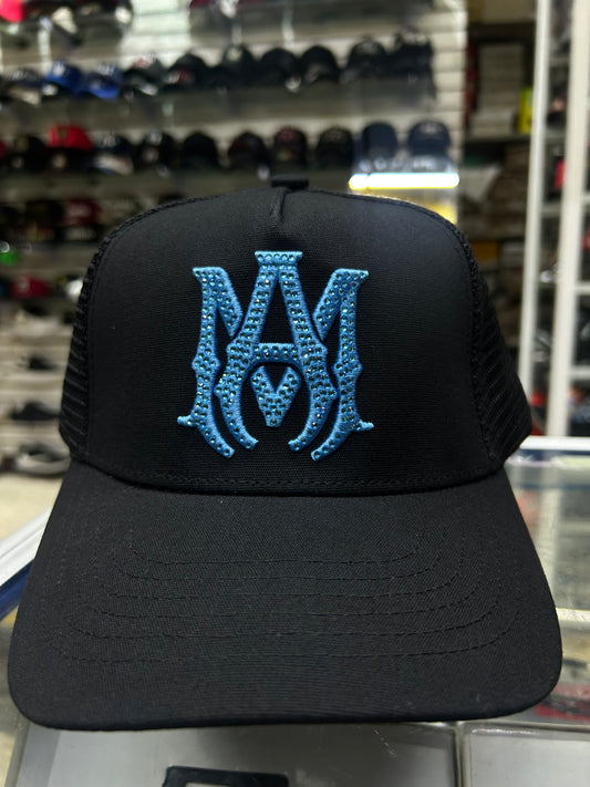 Gorra Amiri modelo “Logo Blue”