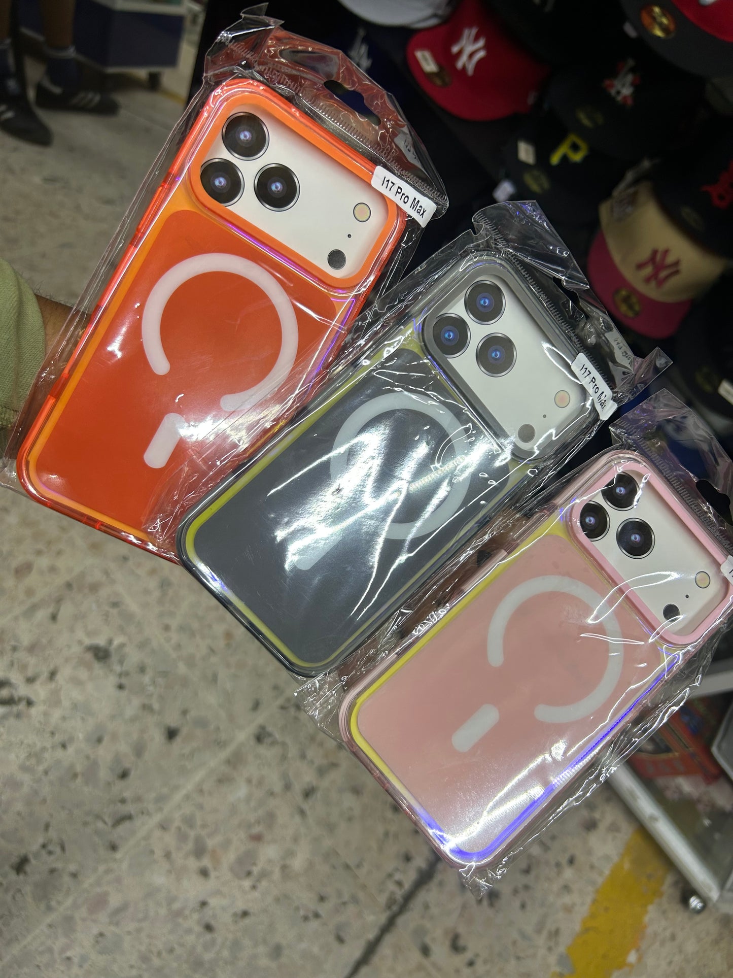 Funda IPhone acrílico de colores