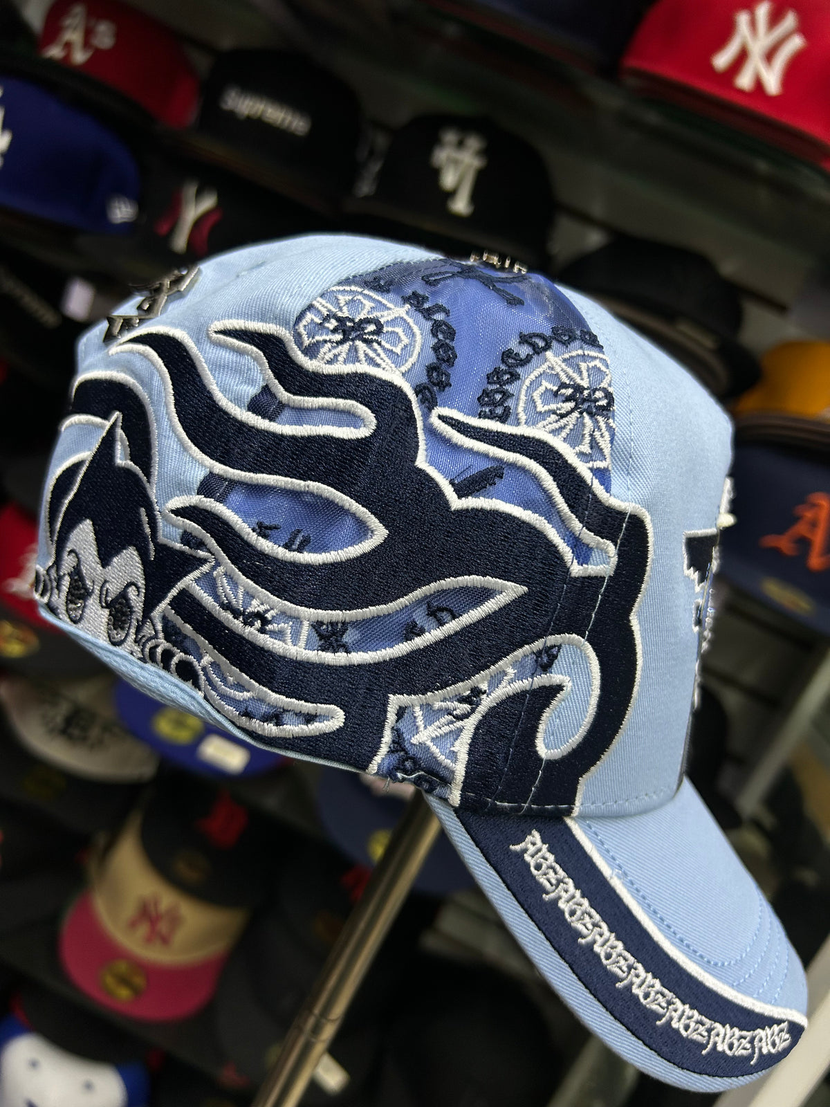 Gorra Baez x Shifu 3.0 Azul celeste
