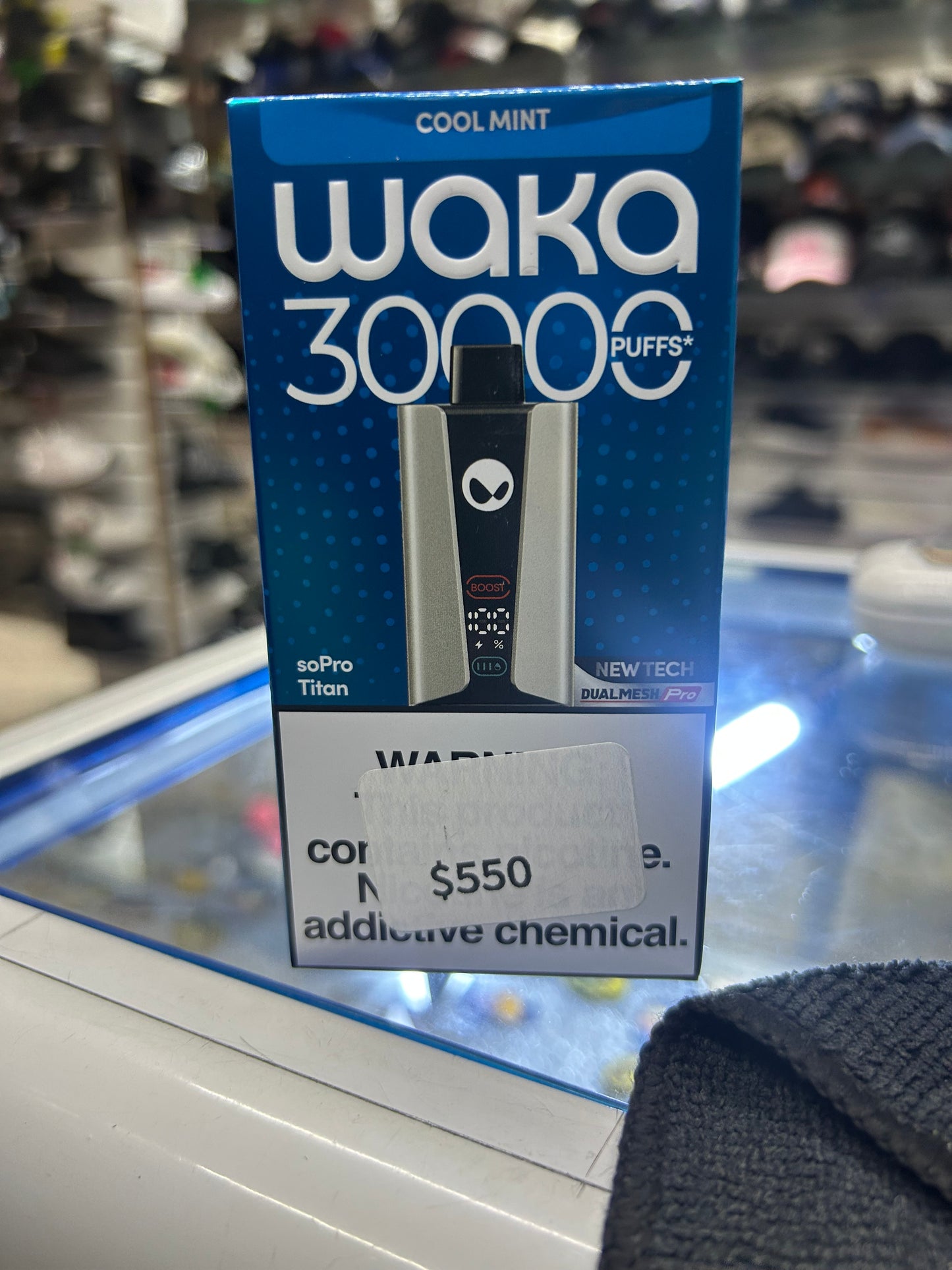 Plumón WAKA 30,000 PUFFS COOL MINT