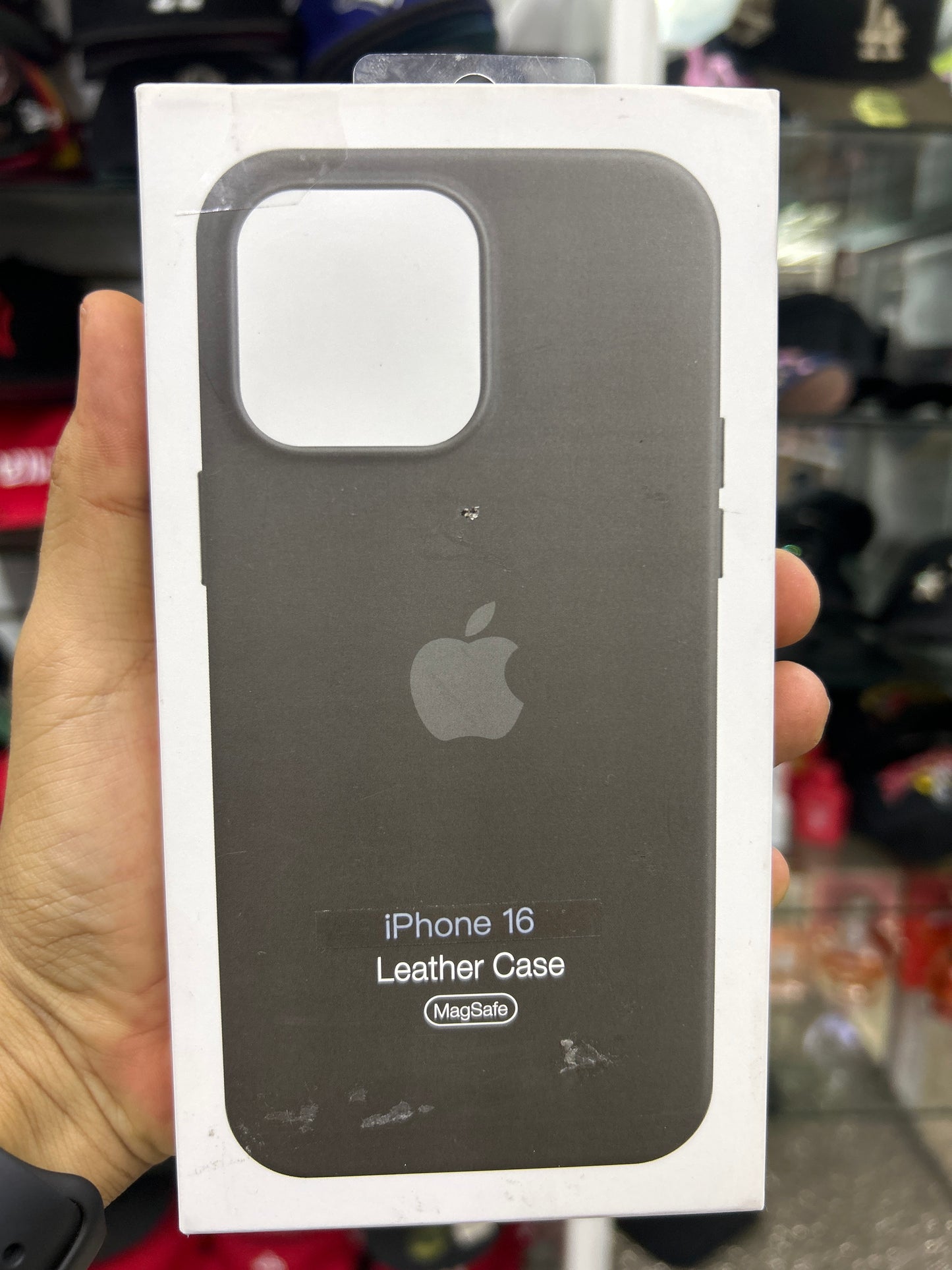 Funda de piel IPhone 16