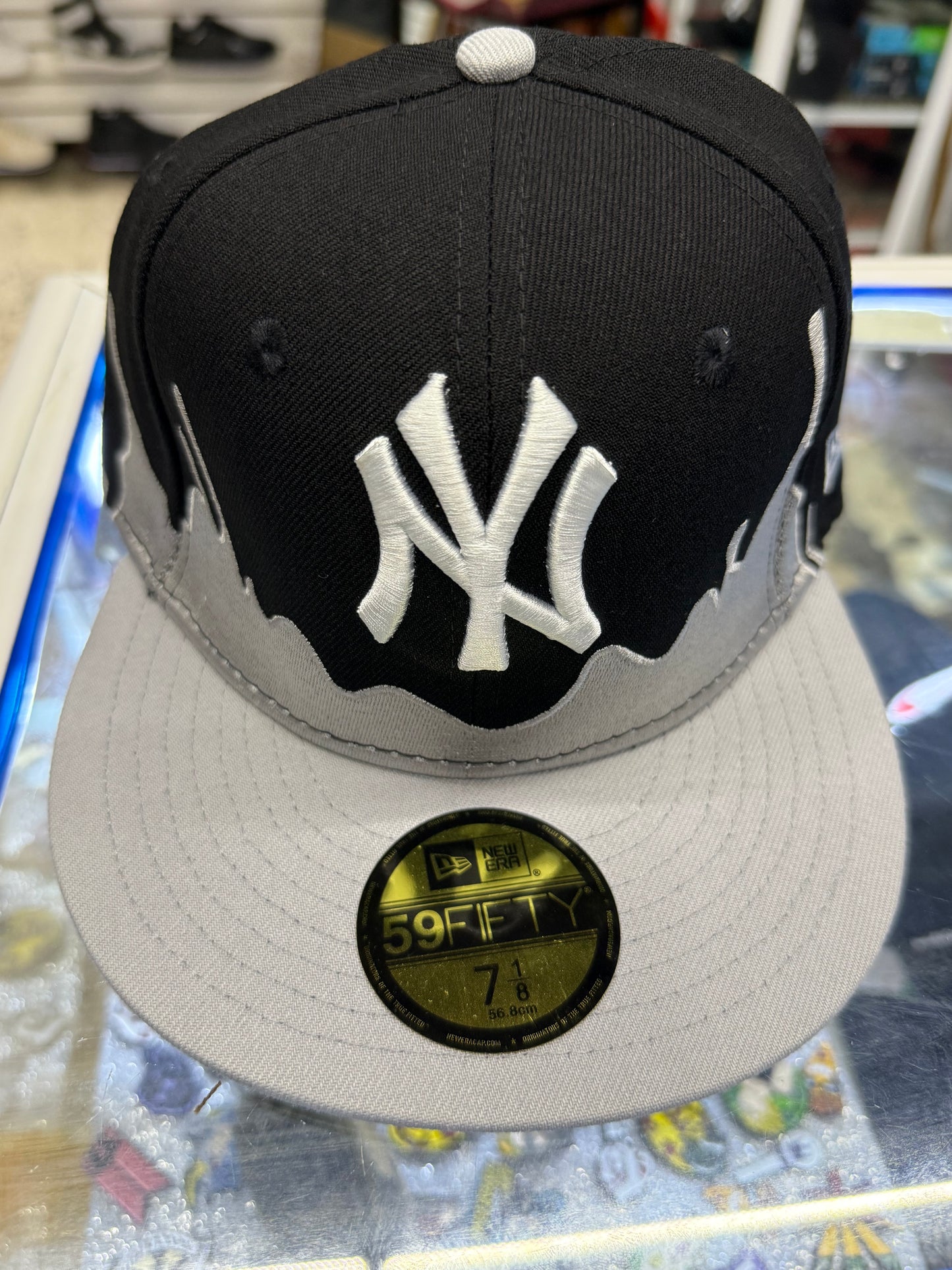 New era NY Flames Gris