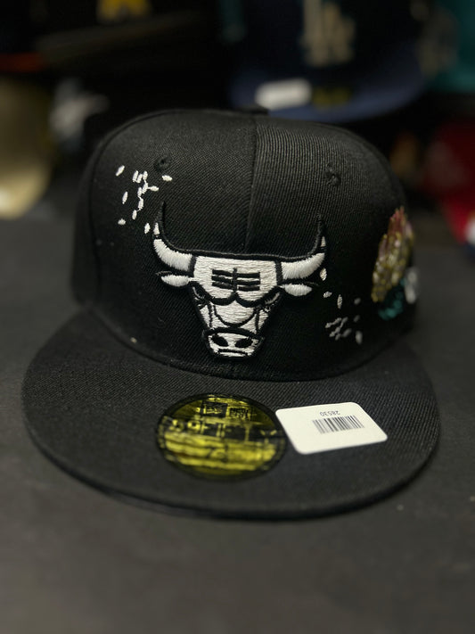 GORRA 59FIFTY MODELO BULLS FLORES