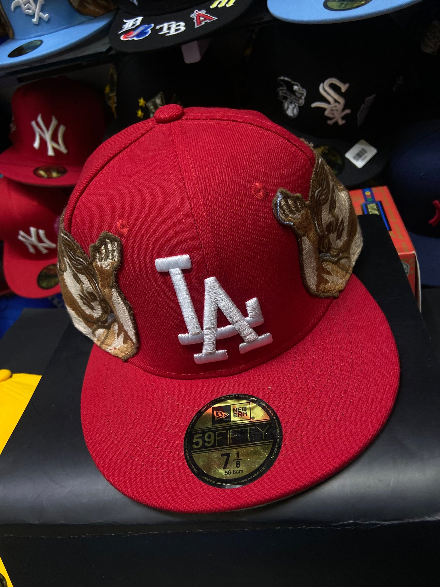 🔥 Gorra  59FIFTY – LA Dodgers x Diseño Ángel