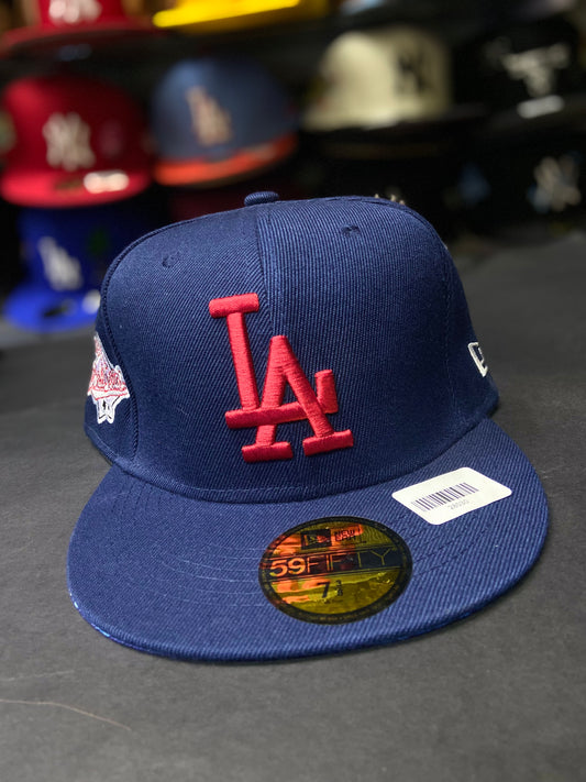 Gorra 59FIFTY – Los Angeles Dodgers Navy/Red Series Edition