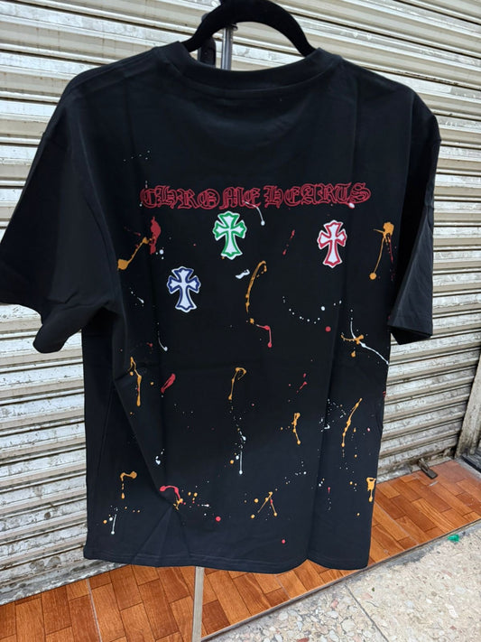 PLAYERA CHROME CRUCES DE COLORES
