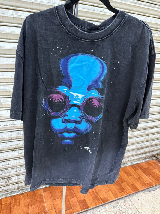 PLAYERA HELLSTAR CARA AZUL
