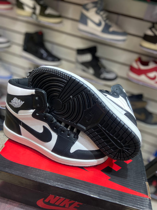TENI NACIONAL TIPO NIKE JORDAN MID 1 /BCO/NGR