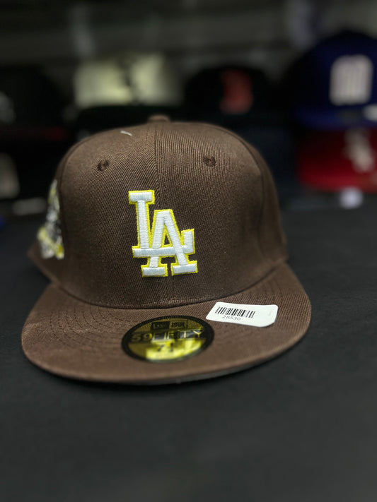 GORRA 59FIFTY MODELO  LOS ÁNGELES CAFÉ