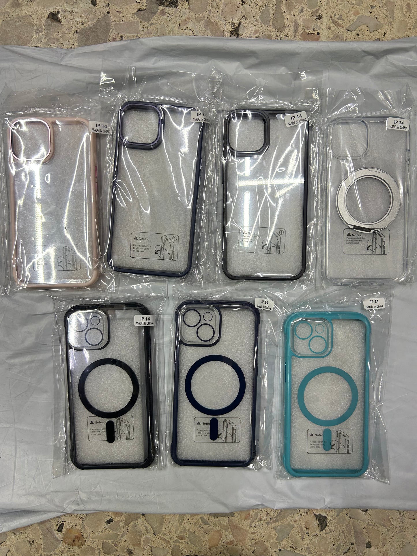 Funda IPhone acrílico de colores