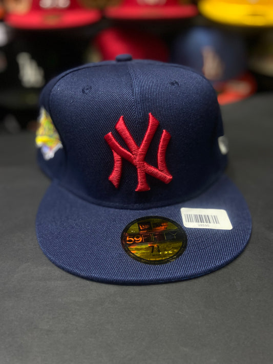 Gorra 59FIFTY – New York Yankees Azul Marino con Rojo