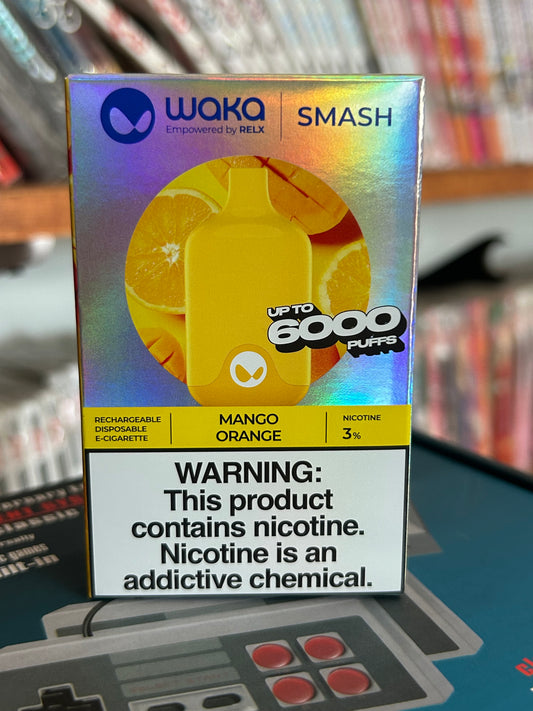 PLUMA WAKA 6K Mango Naranja