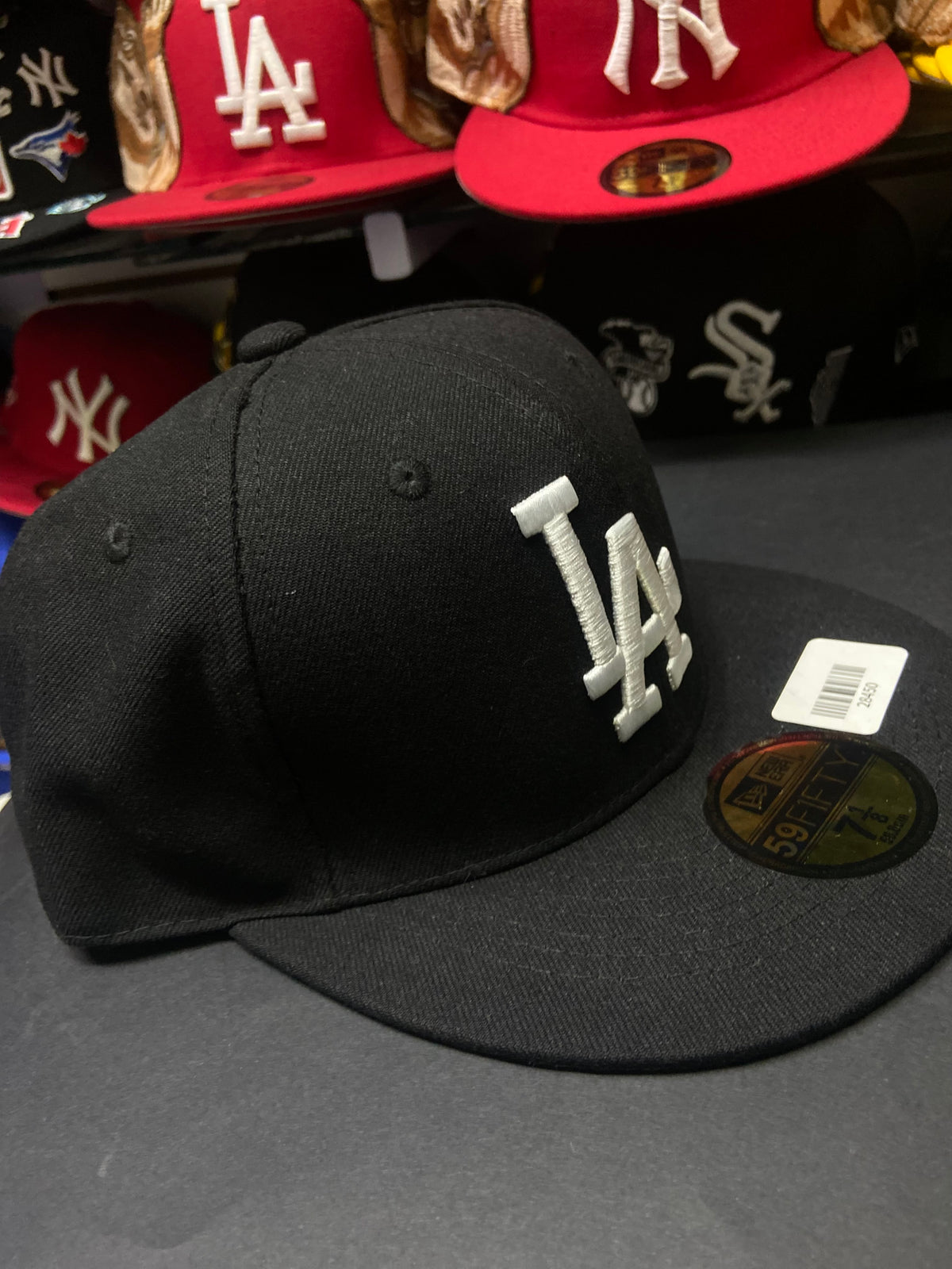 Gorra 59FIFTY en color negro LA