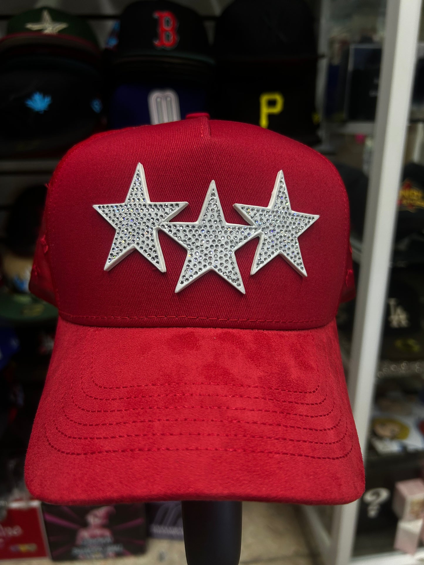 Triple Red Star Hats Club