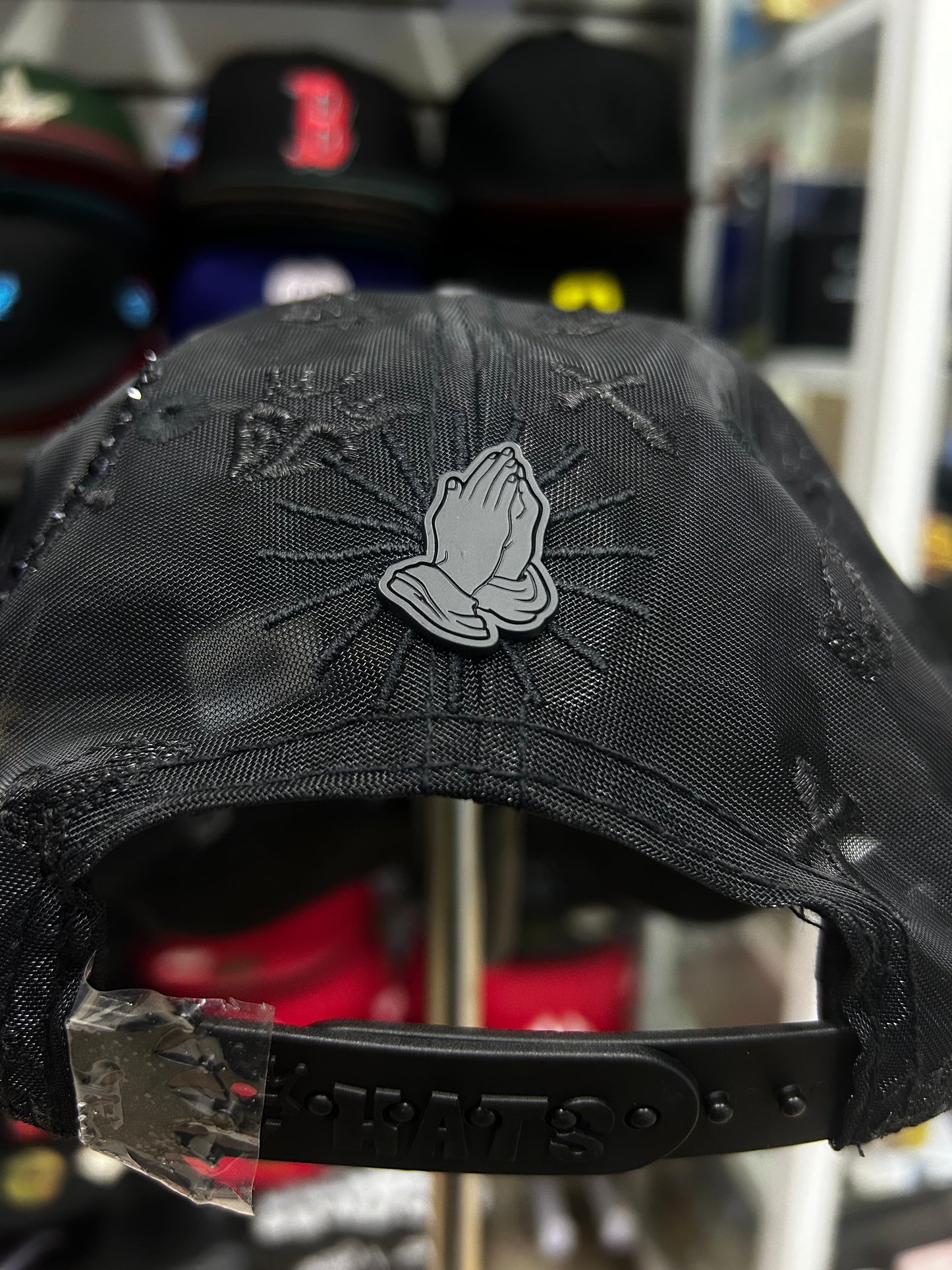 San Judas total black GC hats