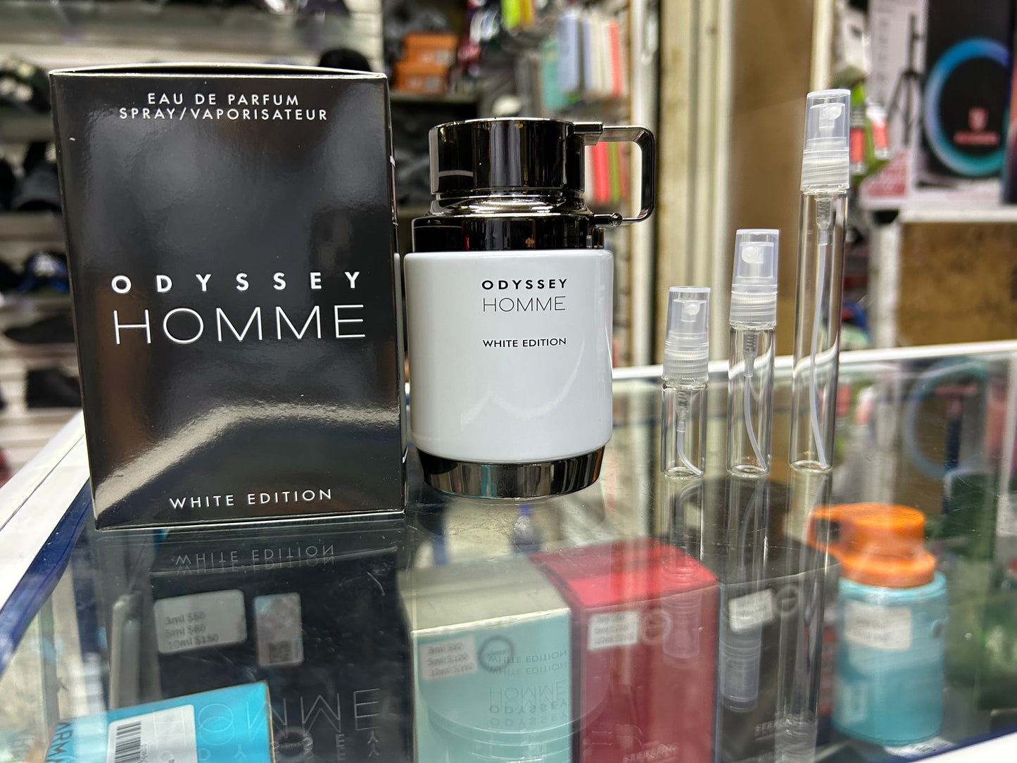 Decant Odyssey Homme white edition