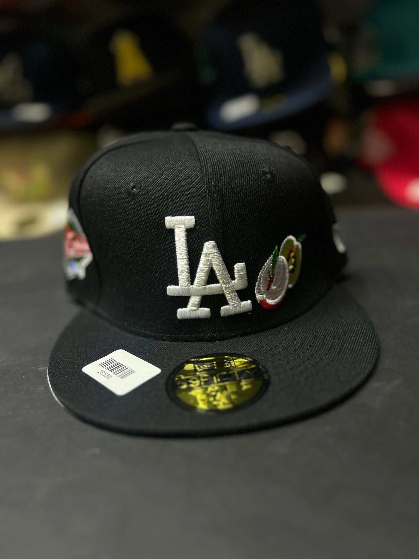 GORRA 59FIFITY MODELO LOS ANGELES DURAZNO