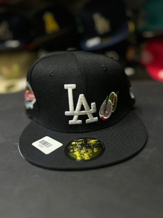 GORRA 59FIFITY MODELO LOS ANGELES DURAZNO