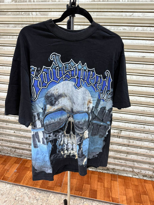PLAYERA GODSPEED CALACA CON LENTES