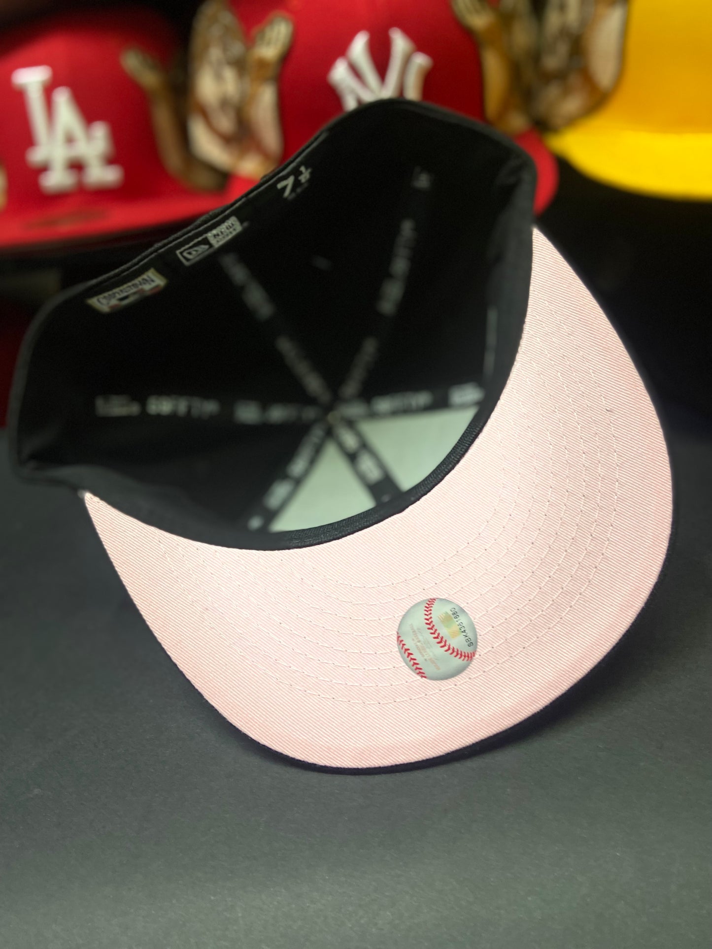 Gorra 59FIFTY México Negra con Rosa 🔥