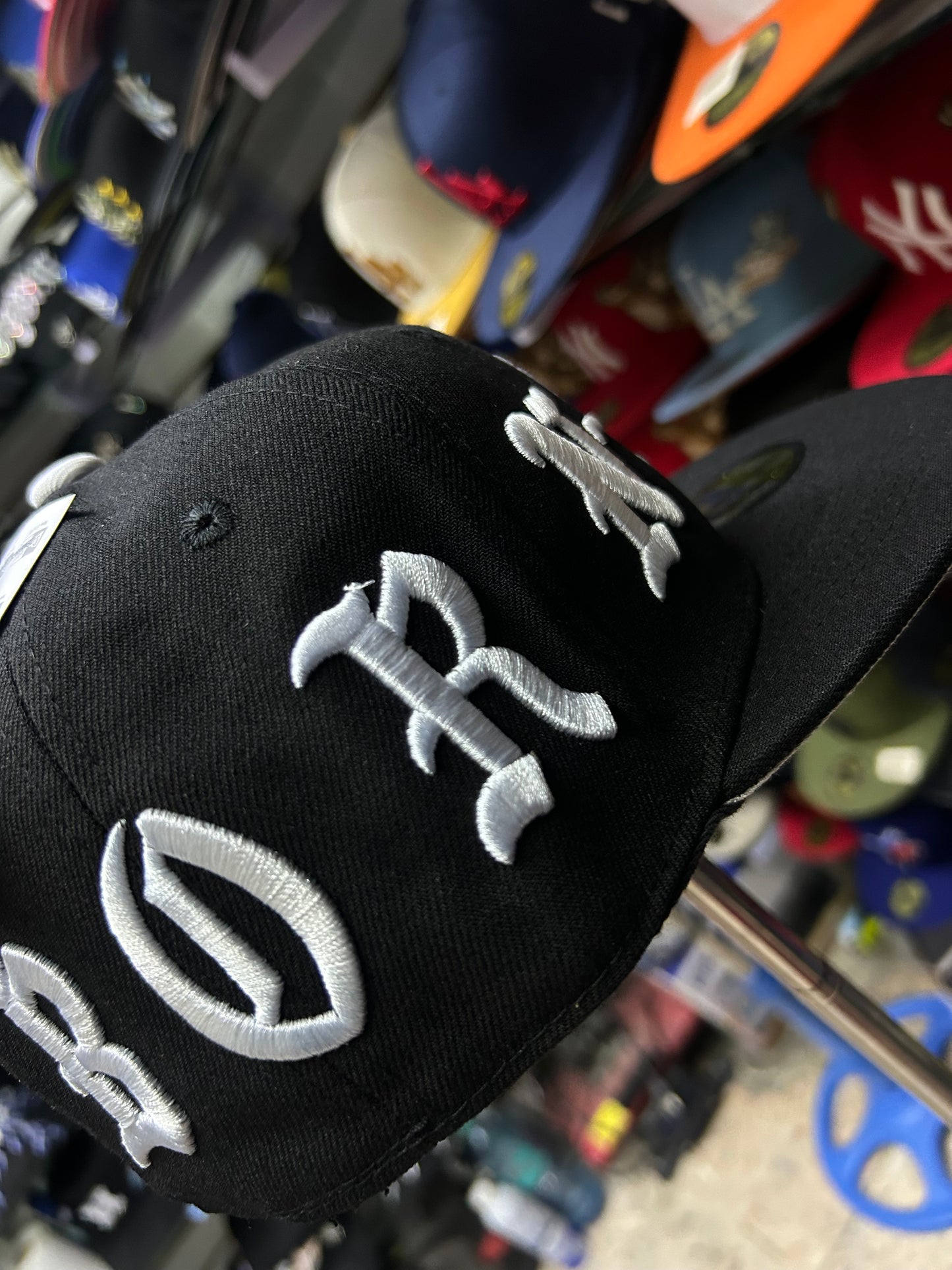 Gorra New Era 59FIFTY Born x Raised de Los Angeles Dodgers Negro
