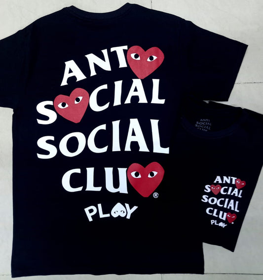 PLAYERA ANTI SOCIAL CLUB HEART