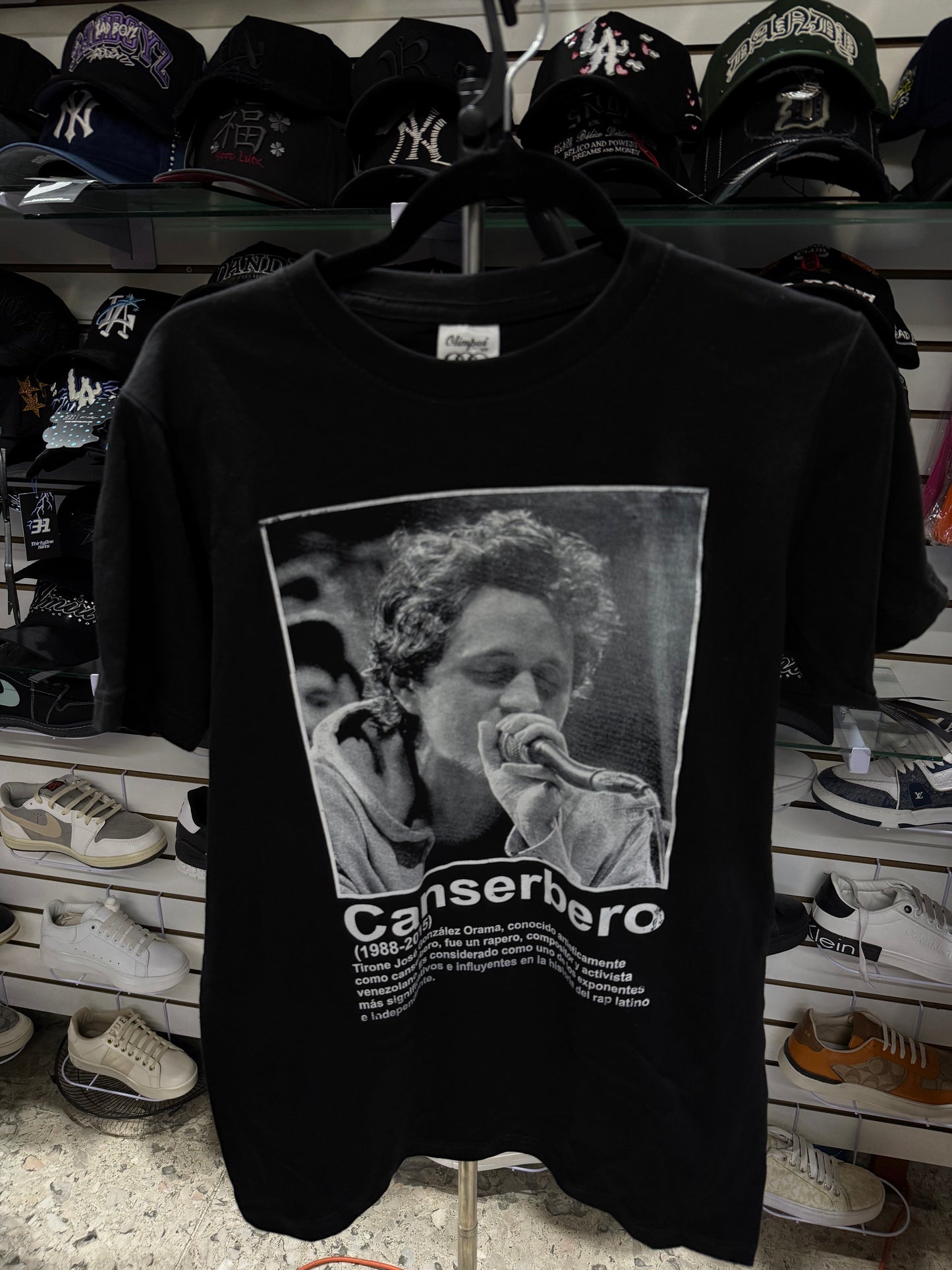 PLAYERA ESTAMPADA CANCERBERO