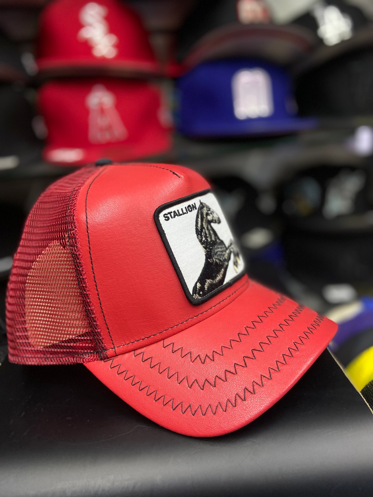 GOORIN BROS Stallion Red Leather