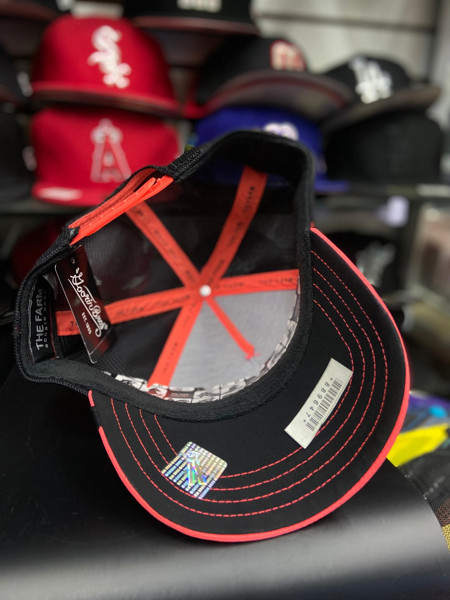 GOORIN BROS “Panther” Donkere Glanzende Trucker
