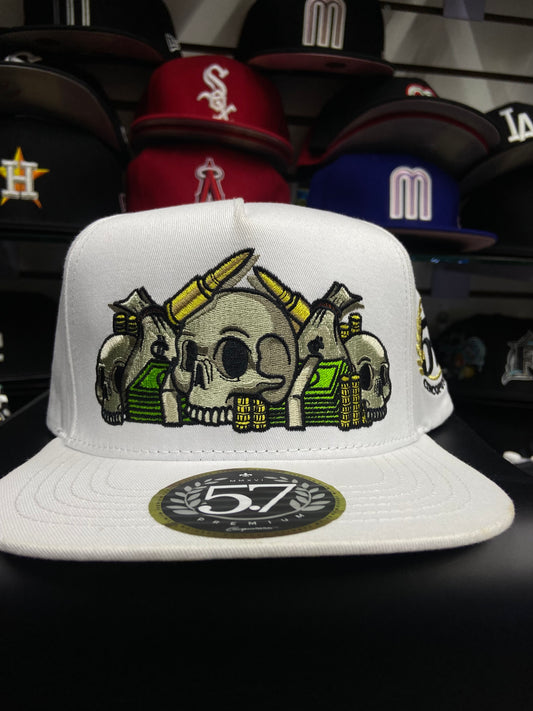 Gorra 5.7 - Modelo Vagancia Calaveras 💀💰🔥