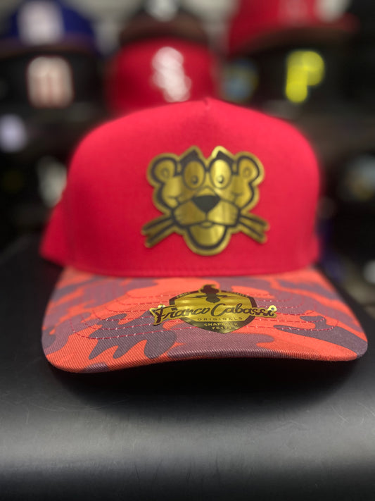 Gorra Franco Cabessi Pantera Rosa Camo - Bélico el Asunto