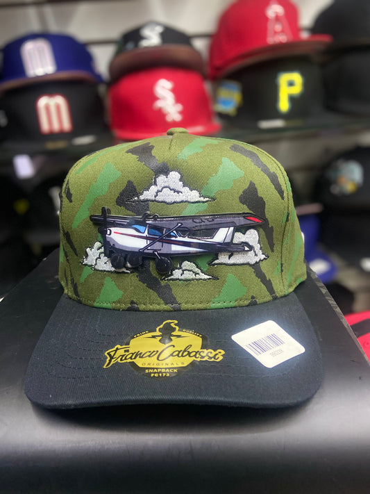 Gorra Franco Cabessi Avión Camo - Bélico el Asunto