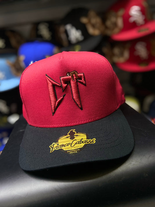 Gorra CT Roja/Negra - Marca Franco Cabassi | Bélico el Asunto