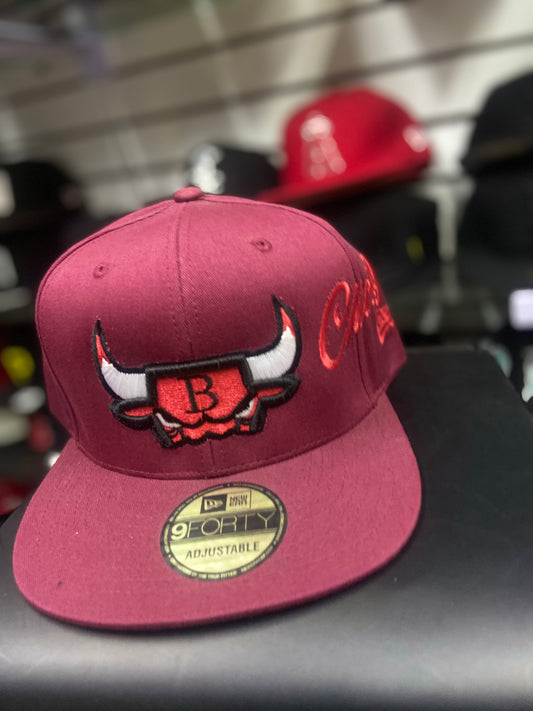 Gorra 9Forty Adjustable - Chicago Bulls Burgundy Edition