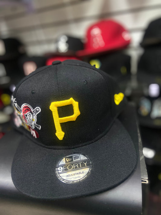 Gorra 9Forty Adjustable - Pittsburgh Pirates Black &amp; Gold Edition